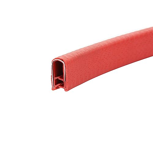 GPDNBIEU, U-Gummi-Dichtungsstreifen, U-förmiger Dichtungsstreifen 3,28 Fuß, mit Metallpassungsspalt for die Metallkanten der meisten Autos, langlebiges und sauber entfernbares Design(Red,15mm x 8mm) GPDNBIEU, U-Gummi-Dichtungsstreifen, U-förmiger Dichtungsstreifen 3,28 Fuß, mit Metallpassungsspalt for die Metallkanten der meisten Autos, langlebiges und sauber entfernbares Design(Red,15mm x 8mm) von GPDNBIEU