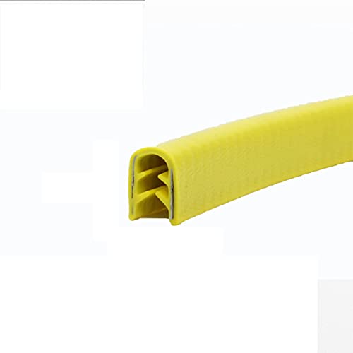 GPDNBIEU, U-Gummi-Dichtungsstreifen, U-förmiger Gummidichtungs-Zierschutz for Autotürkantenschutz, schwarzer Streifen for Autos, Türen, Fenster, wetterfest(Unique Colour,10mmx17mmx6mmx1m) von GPDNBIEU