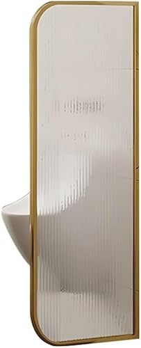 GPECTIFO 1 stücke Partition Panel Bildschirm Bad Partition Edelstahl Urinal Schallwand(Gold,40x120 cm) von GPECTIFO