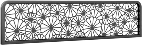 GPECTIFO Dekorative Trennwände aus Eisenkunst for Essbereiche, erhöhte Arbeitsplatte, Schreibtischteiler, 30 cm niedriger Zaun(100cm) von GPECTIFO
