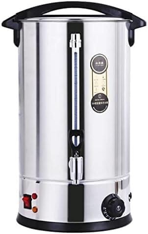 GPECTIFO Edelstahl-Milcheimer, elektrische Teekanne, 40 l, kommerzieller Edelstahl-Warmwasserbereiter, Cateurn mit Wasserhahn, isolierter Eimer for Kaffee, Wasser, Milch von GPECTIFO