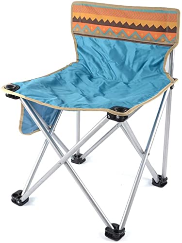 GPECTIFO Folding Chair Outdoor Camping Folding Chair Mazar Portable Camping Beach Fishing Stool Self-Driving Backrest Sketch Chair(1 UK) von GPECTIFO