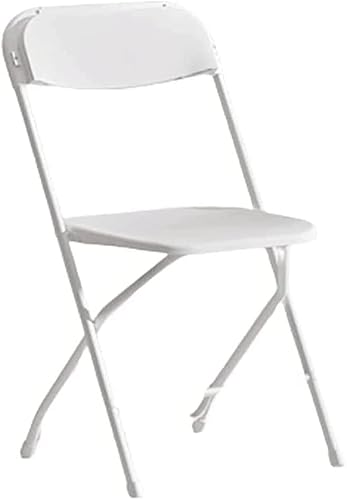 GPECTIFO Klappstuhl Tragbarer Veranstaltungsstuhl Verbundstahlrohr Kunststoff X-förmige Halterung Komfortabler Bürokonferenzstuhl(B) von GPECTIFO