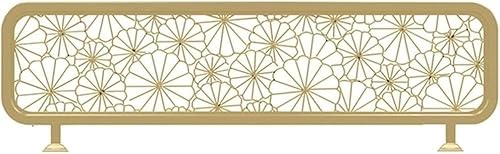 GPECTIFO Metall-Sichtschutz for den Schreibtisch, Trennwand for Essbereiche, Tischplattentrenner for den Arbeitsbereich im Restaurant und im Büro(Gold,40x80cm/15.74x31.49in) von GPECTIFO