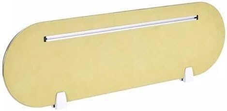 GPECTIFO Schreibtisch-Sichtschutzteiler mit Stützfüßen, schalldichte Trennwand for Klassenzimmerschreibtische(Beige,30X100X0.5CM) von GPECTIFO