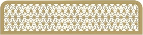 GPECTIFO Schreibtisch-Trennwand for den gewerblichen Gebrauch, Sichtschutz, Raumteiler for Essbereiche, Büros, Hotels, Bars(Gold-a,80cm) von GPECTIFO