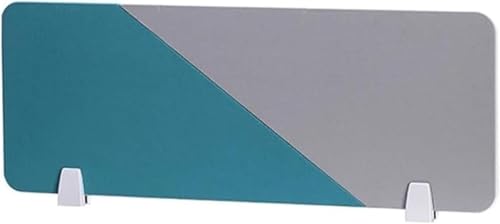 GPECTIFO Tisch-Sichtschutz, freistehende Trennwand for Essbereiche, Restaurants, dekorative Akustikschutzwände(Grigio,100cm*30cm*2pcs) von GPECTIFO