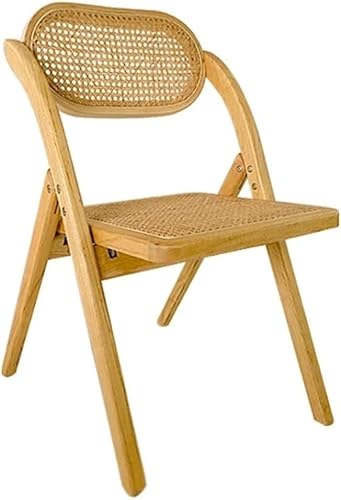GPECTIFO Tragbarer Klappstuhl Retro-Event-Stuhl Bequeme atmungsaktive Massivholzbeine Esszimmerstühle for Zuhause Wohnzimmer von GPECTIFO