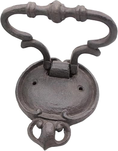 Vintage-Türklopfer for die Vordertür, einzigartiger Türring aus Gusseisen, einfach zu installierender Türring, einzigartig von GPECTIFO
