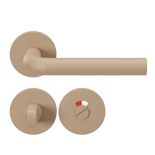 Deurkruk op rozet - Sand - RVS - GPF - met L-model 19mm GPF100VRU1 Urban Jungle Sand von GPF