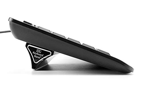 ESC Computer-Tastatur und Laptopständer, variable ergonomische Winkel und Neigung, zwei Größen von Ständern enthalten, kompatibel mit den meisten Tastaturen, wiederverwendbare Micro-Grip-Pads von GPG2