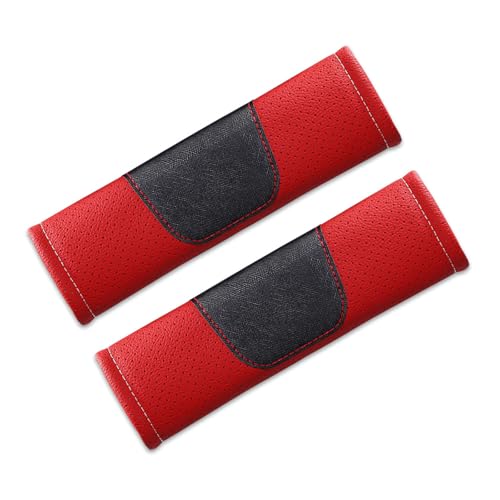 GPKFOLQM 2 Stück Gurtpolster Auto, für BMW 2er Active Tourer U06 2022 2023 2024 2025 Weiches Bequem Sicherheitsgurt Schulterpolster Atmungsaktiv Autogurt Polster Interieur Zubehör,A von GPKFOLQM