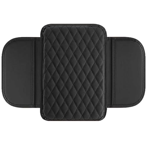 GPKFOLQM Auto Armlehnen Matte, Für Benz GLA GLB 180 180d 200 200d Mittelkonsolen-Armlehnenmittelabdeckung rutschfest Komfort Armlehne Box Matte Mittelkonsole Zubehör,A von GPKFOLQM