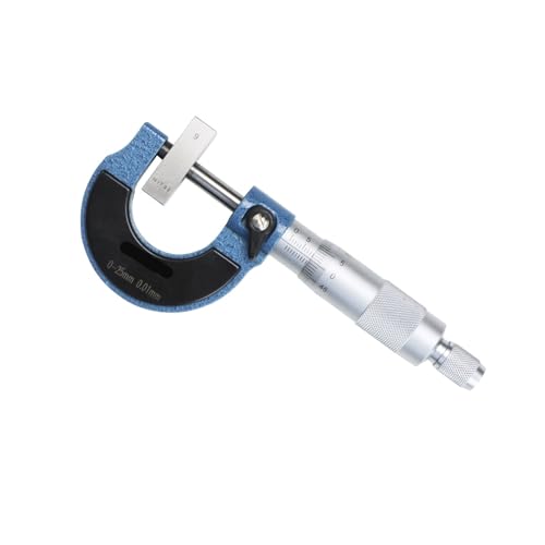 0-25 mm hochpräzises gelbes Außenmikrometer 0,01 mm 0-25 mm Mikrometer-Messwerkzeug von GPYMHLBNR