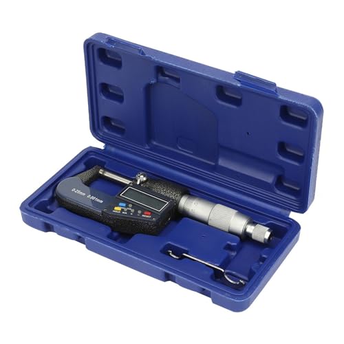 Digitales Mikrometer-Messwerkzeug, 0 – 25 mm, 0,001 mm Dicke, Mikrometer, Schraubenschlüssel-Set für den Außenbereich Digitales Mikrometer-Messwerkzeug, 0 – 25 mm, 0,001 mm Dicke, Mikrometer, Schraubenschlüssel-Set für den Außenbereich von GPYMHLBNR