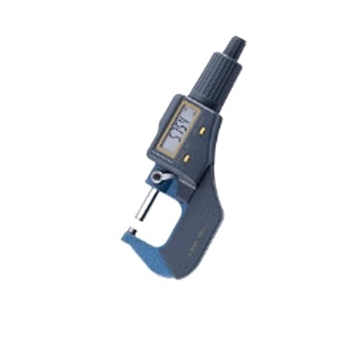 Mikrometer für Außendurchmesser mit Digitalanzeige 0,001 mm Messschieber 0-25 mm 25-50 mm 50-75 mm 75-100 mm Karbid Mikrometer (Blue 0-25mm) von GPYMHLBNR