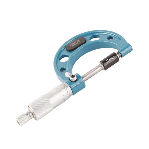 Präzisions-Lineal mit 0,01 mm Edelstahl-Mikrometer außen mit Schlüsselmesswerkzeug (25-50 mm) von GPYMHLBNR