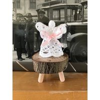 Gehäkelte Wunderschöne Kleine Engel, Weihnachtsschmuck, Weihnachtsbaumschmuck, Handgemachtes Geschenk von GPcrochet