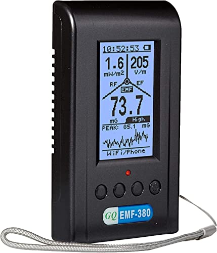 GQ EMF-380 V2 HF-EMF EF-ELF-Strahlungsdetektor Digitales elektromagnetisches Strahlungsmessgerät HF-Spektrumanalysator 3-in-1 GQ EMF-380 V2 HF-EMF EF-ELF-Strahlungsdetektor Digitales elektromagnetisches Strahlungsmessgerät HF-Spektrumanalysator 3-in-1 von GQ