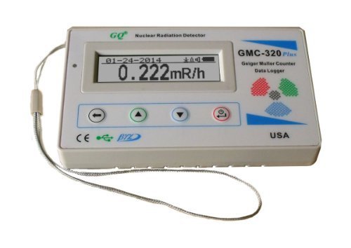 GQ GMC 320 Plus Geiger Counter Nuclear Radiation Meter Beta Gamma X Blu-ray Europe von GQ