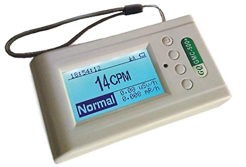 GQ Nuclear Radiation Detector GMC-500 Plus Geiger Counter USA Product US National Standard Large LCD Display Dual Sensors Dosimeter Data Save & Global Share Beta Gamma X-ray Portable von GQ