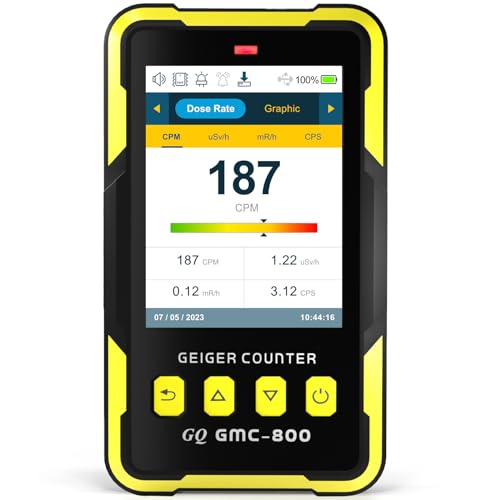 Nuklearstrahlungsdetektor GQ GMC-800 Geigerzähler USA Designprodukt US-Nationalstandard Dosimeter Datenspeicherung & globaler Austausch Beta Gamma Röntgenstrahlung Tragbares Multifunktionsgerät Nuklearstrahlungsdetektor GQ GMC-800 Geigerzähler USA Designprodukt US-Nationalstandard Dosimeter Datenspeicherung & globaler Austausch Beta Gamma Röntgenstrahlung Tragbares Multifunktionsgerät von GQ
