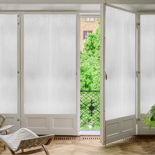 Fensterfolie Blickdicht 60 x 140 cm, Selbstklebend Ohne Kleber Statische Blickdicht Matt, Sichtschutz Anti Uv, Bad-Fenster Glastür Milchglasfolie, Changhong 1 Fensterfolie Blickdicht 60 x 140 cm, Selbstklebend Ohne Kleber Statische Blickdicht Matt, Sichtschutz Anti Uv, Bad-Fenster Glastür Milchglasfolie, Changhong 1 von GQINGHUA