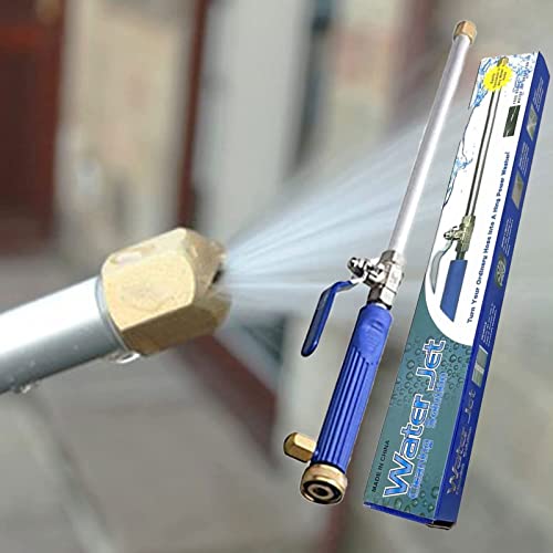 HydroJet Hochdruckreiniger mit Messing-Gartenschlauch-Endleistung 2 Düsen für Zuhause, Außenbereich, Fensterreinigung, Auto, Wasser von GQQG