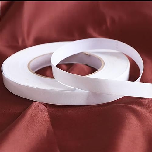 50m Selbstklebende Bordüre Tapete, PVC Wasserdichte Tapete Bordüre Dekoration, Türrahmen Wandkantenschutz Home Wanddekoration for Wohnzimmer Badezimmer Küche Fliesen (Color : White, Size : W: 0.8cm von GQQGshop