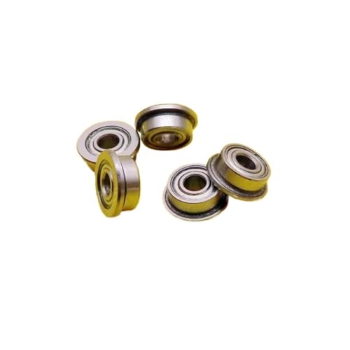100pcs F682XZZ Flanged bearing F682X -2Z LF-625ZZ 2.5x6x2.6mm F682XZ miniature flange ball bearings 2.5 * 6 * 2.6 mm von GQSKHLDEB