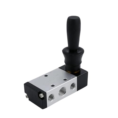 Air-operated hand-operated plate valve 4H210-08/4H310-10 cylinder control reversing valve switch 2-position 5-way(Blue 4H210-08,10mm joint) von GQSKHLDEB