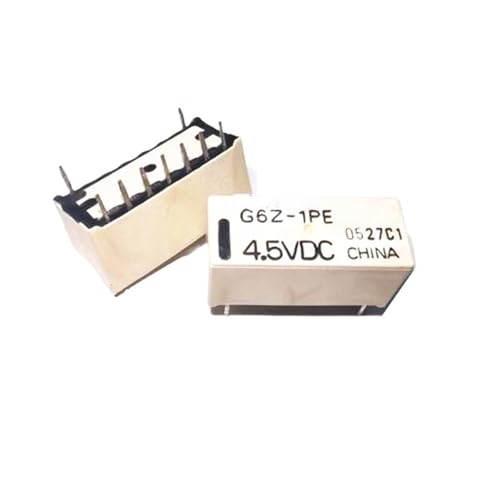 Relay G6Z-1PE G6Z 1PE -4,5 VDC DCV4.5 9 Pin (5 Stück) von GQSKHLDEB