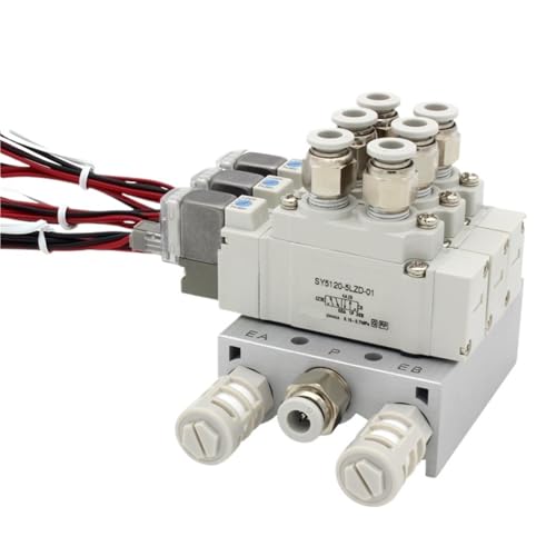 SY5120 Solenoid valve combination Single electronically controlled cylinder control valve SY5120-5LZD-01 SY5120-6LZD-01(SY5120-4LZD-01 6mm,3 Stations) von GQSKHLDEB
