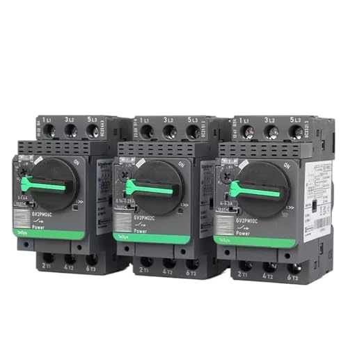 1 Stücke Elektromotor Leistungsschalter GV2PM01/2/3/4/5/6/7/8/10/20/21/22/32C(GV2PM02C 0.16-0.25A) von GQSSEFQCH