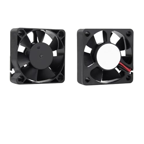 2 Stück 50 x 50 x 15 mm 50 mm 5 cm Lüfter 12 V/24 V Kühlung Kühlerlüfter for PC Laptop Computergehäuse 3D-Drucker-Lüfter(24V Sleeve Bearing) von GQSSEFQCH