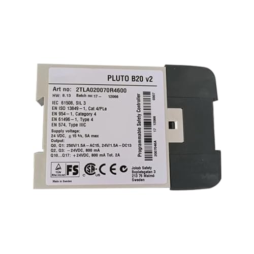 2TLA020070R1700 Sicherheits-SPS-Programmierlogik-Controller 2TLA020070R4600 (Color : 2TLA020070R1700) von GQSSEFQCH