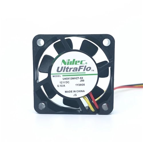 9000RPM 4010 40mm 40x40x10mm Lüfter DC12V 1,2W for 3D Drucker Chip Fan U40X12MHZ7-53 3pin(XH2.54 2PIN_NORGB) von GQSSEFQCH