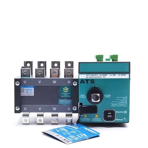 ATS 4P 1000A 800A Dieselgenerator Dual Power Automatic Transfer Switch Auto Manual Control Board Leistungsschalter 1250A(800A) von GQSSEFQCH