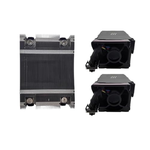 For DL360P G8 Gen8 CPU-Kühlkörper 670527-001 653235-001 670748-001 Lüfter 696154-001 732136-001 697183-003(1Pc Heatsink 2Pc Fan) von GQSSEFQCH