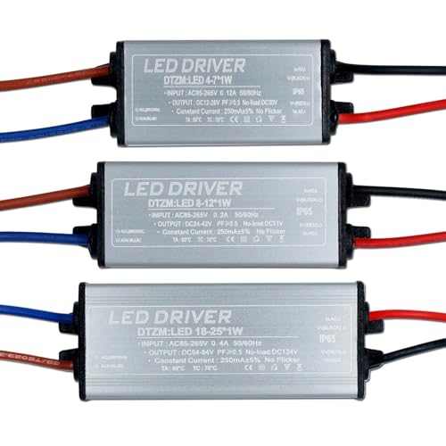 LED wasserdichter Treiber 1W-36W for LEDs 85-265V Netzteil Konstantstrom Spannungsregelung Beleuchtungstransformatoren(18-25W) von GQSSEFQCH