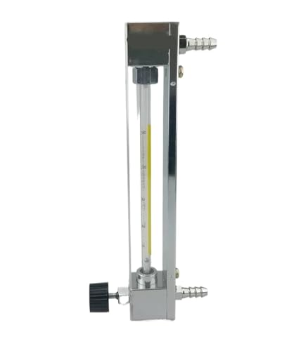 LZB -3F, DN 3, komplett aus Edelstahl gefertigter Glas-Rotameter for Gas-/Luftdurchflussmesser, korrosionsbeständig, oxidationshemmend, geeignet for usw.(10-100ml Pmin -gas) von GQSSEFQCH
