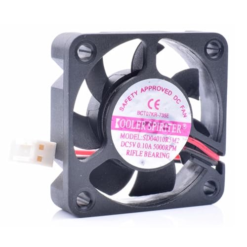 SD04010R5M2 4010 4 cm 40 x 40 x 10 mm DC5 V 0,10 A kleiner Router, leiser Lüfter, 5000 U/min SD04010R5M2 4010 4 cm 40 x 40 x 10 mm DC5 V 0,10 A kleiner Router, leiser Lüfter, 5000 U/min von GQSSEFQCH