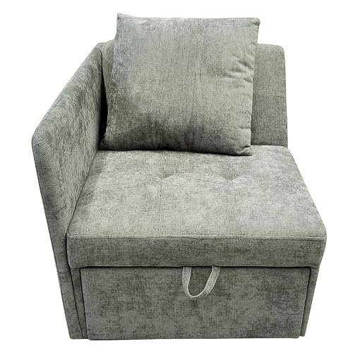 GQTYBZ 3-In-1 Schlafsofa, 5-Fach Verstellbare Rückenlehne Sofabett, Schlafcouch Ausziehbar, Sofa Mit Schlaffunktion für Wohnzimmer Schlafzimmer Heimkino Gästezimmer von GQTYBZ