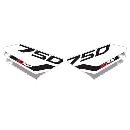 GQUIKGW Motorradaufkleber Für H-ONDA X-ADV 750 2017 2018 2019 2020 Motorrad Tank Pad Schutz Aufkleber Aufkleber(Color:White) von GQUIKGW