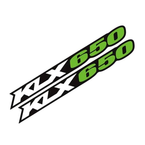 GQUIKGW Motorradaufkleber Für Kawasaki KLX-650 KLX-650R 1993-1995 1996 Motorradzubehör Schwingenaufkleber Reflexionsaufkleber Streifen(Green) von GQUIKGW