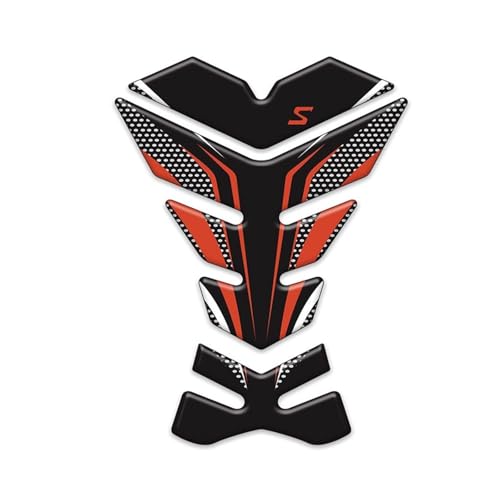 GQUIKGW Motorradaufkleber Für Kawasaki Vulcan-S 650 Motorrad Tank Pad Schutz Aufkleber Aufkleber(Orange) von GQUIKGW