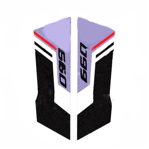 Motorradaufkleber Für Aprilia Tuareg 660 Tuareg660 2022 2023 Motorrad-Dekorationsaufkleber Tankpad-Aufkleber Schutzzubehör Aufkleber(Purple) von GQUIKGW