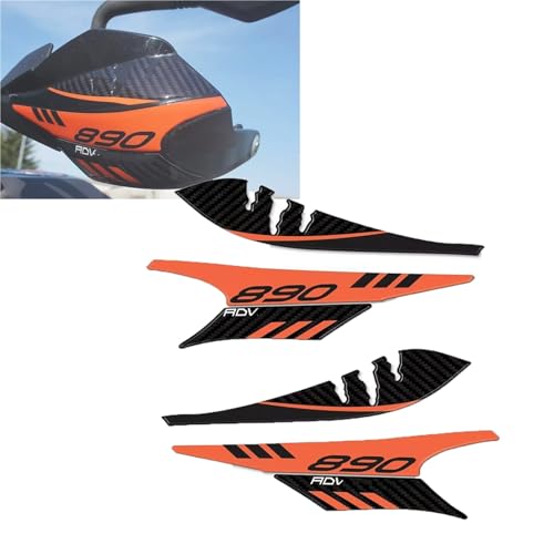 Motorradaufkleber Motorrad Lenker Schutz Kappe Aufkleber Für 890 Für Abenteuer 2021-2022 Dekoration Motorradaufkleber Motorrad Lenker Schutz Kappe Aufkleber Für 890 Für Abenteuer 2021-2022 Dekoration von GQUIKGW