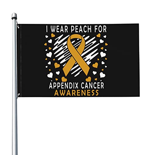 Anhang Cancer Awareness4 Flagge 3x5 Ft Banner Poster Dekorativer Hintergrund Wanddekor Polyester Gilt für Garten Hof Haus Esszimmer Outdoor Anhang Cancer Awareness4 Flagge 3x5 Ft Banner Poster Dekorativer Hintergrund Wanddekor Polyester Gilt für Garten Hof Haus Esszimmer Outdoor von GQWJKSZ