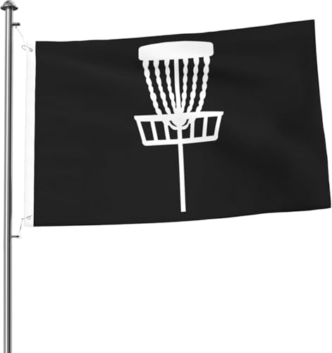 Disc Golf Korb Flagge 2x3 FT Helle Flaggen Disc Golf Korb Flagge 2x3 FT Helle Flaggen von GQWJKSZ